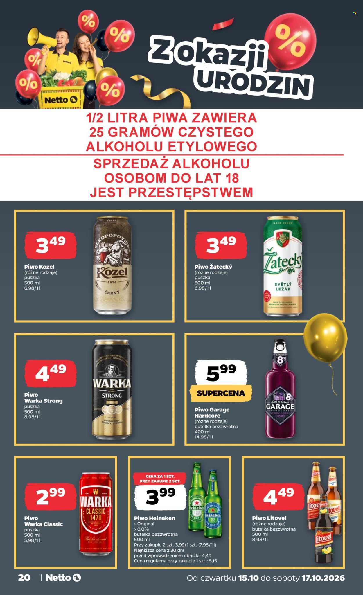 Gazetka Netto - 15.10.2026. - 17.10.2026.. Strona 20