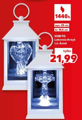 SUBITO Latarnia Krzyż lub Anioł
