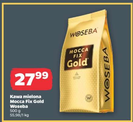 Kawa mielona Mocca Fix Gold Woseba