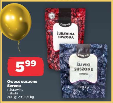Owoce suszone Sereno