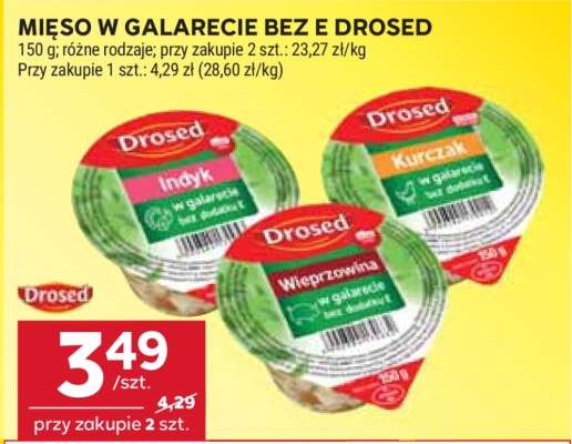 Mięso w galarecie bez E Drosed