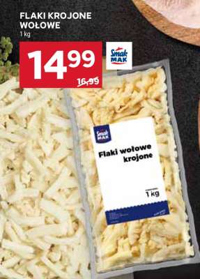 FLAKI KROJONE WOŁOWE