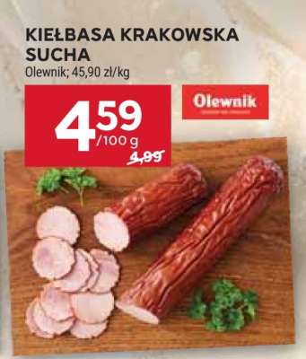 Kiełbasa krakowska sucha