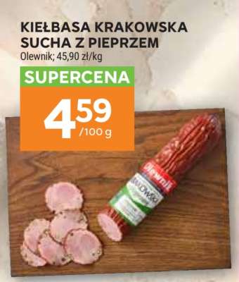 Kiełbasa Krakowska Sucha z Pieprzem