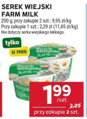 Serek wiejski Farm Milk*