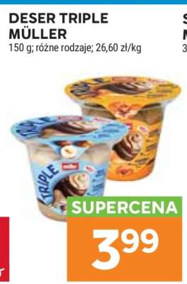 DESER TRIPLE MÜLLER