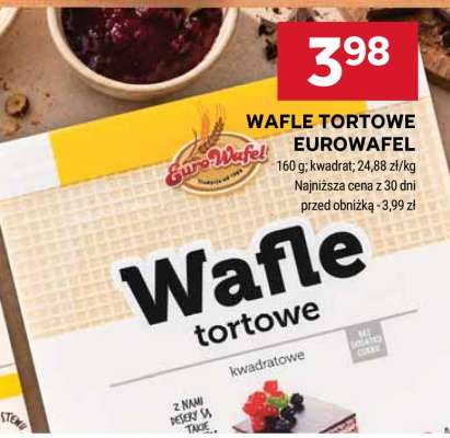 Wafle tortowe Eurowafel