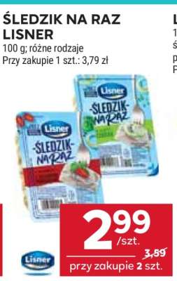 Śledzik na raz LISNER