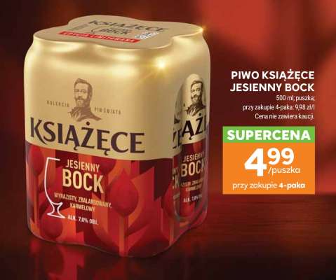 Piwo Książęce Jesienny Bock