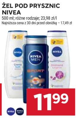 Żel pod prysznic Nivea
