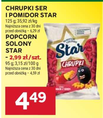 CHRUPKI SER I POMIDOR STAR