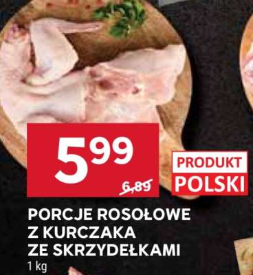 PORCJE ROSOŁOWE Z KURCZAKA ZE SKRZYDEŁKAMI