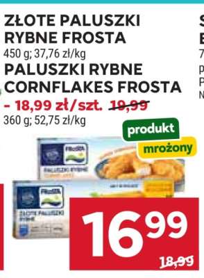 Złote paluszki rybne Frosta