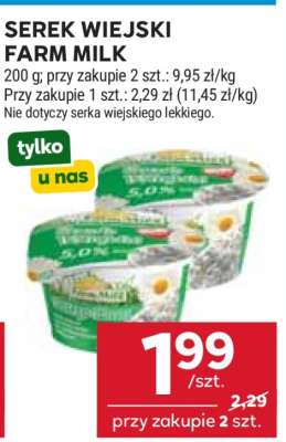 Serek wiejski Farm Milk*