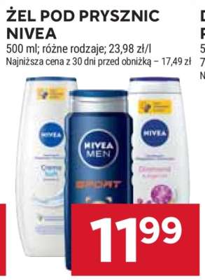 Żel pod prysznic Nivea