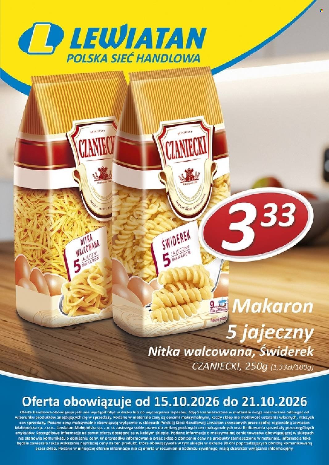 Gazetka Lewiatan - 15.10.2026. - 21.10.2026.. Strona 3