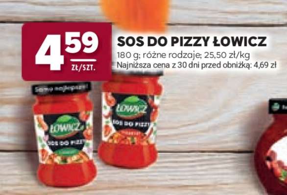 Sos do pizzy Łowicz