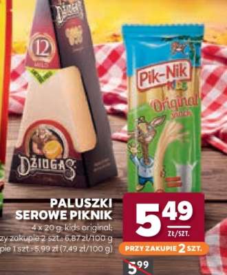 Paluszki Serowe Piknik