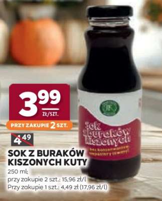 Sok z buraków kiszonych Kuty