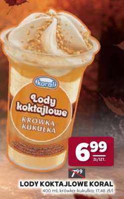 Lody koktajlowe Koral