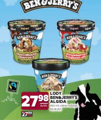 Lody Ben&Jerry’s Algida*