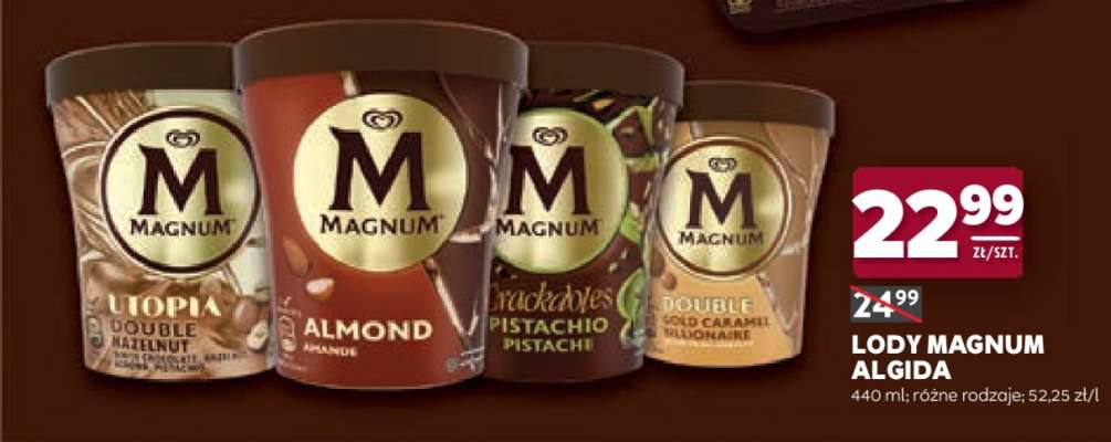 Lody MAGNUM ALGIDA