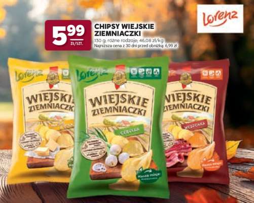 Chipsy Wiejskie Ziemniaczki