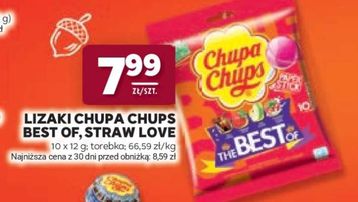 Lizaki Chupa Chups Best Of, Straw Love