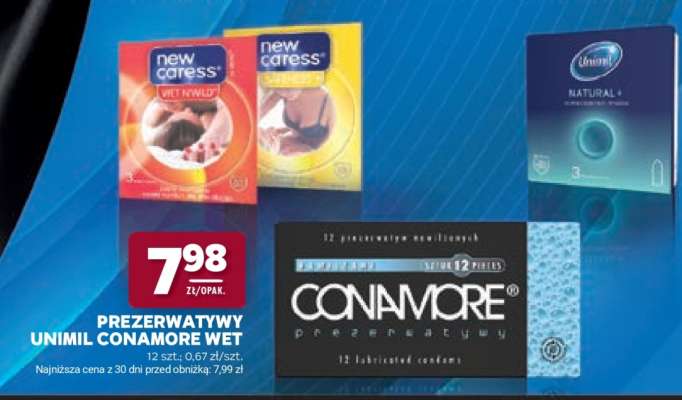 PREZERWATYWY UNIMIL CONAMORE WET