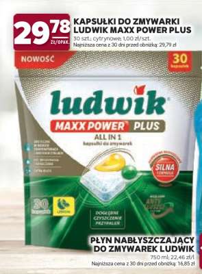 Kapsułki do zmywarki Ludwik Maxx Power Plus