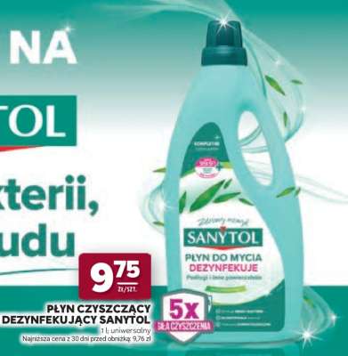 Płyn czyszczący, Dezynfekujacy Sanytol