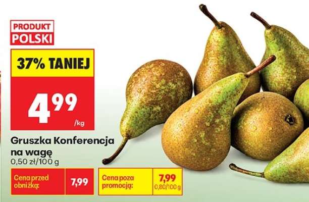 Gruszka konferencja na wagę
