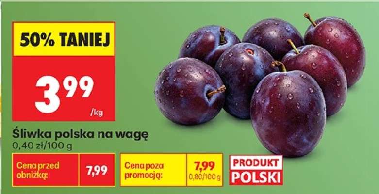 Śliwka polska na wagę