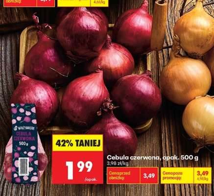 Cebula czerwona opak . 500 g