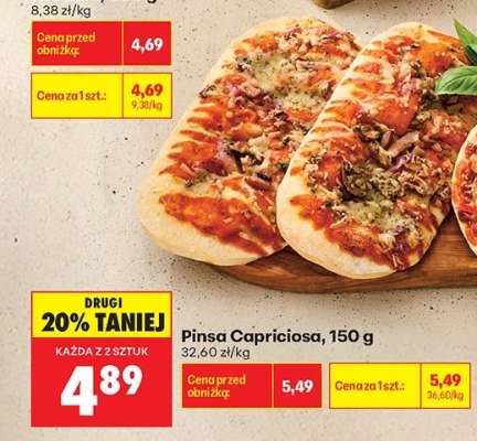 Pinsa Capriciosa, 150 g