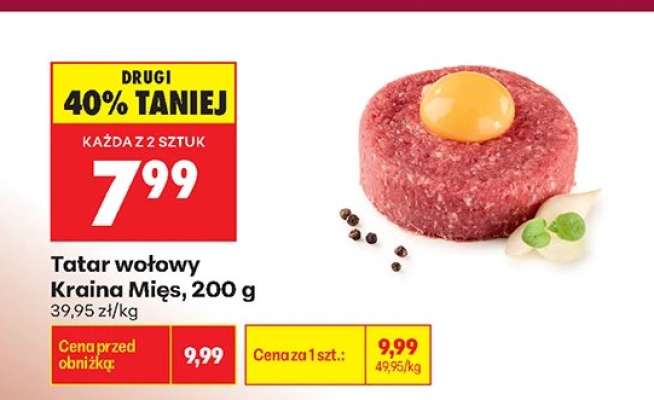 Tatar wołowy Kraina Mięs 200 g