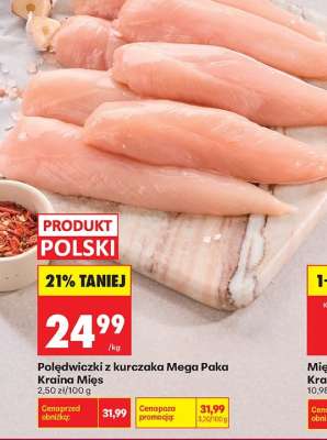 Polędwiczki z kurczaka Mega Paka Kraina Mies