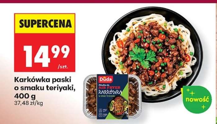 Karkówka paski o smaku teriyaki, 400 g