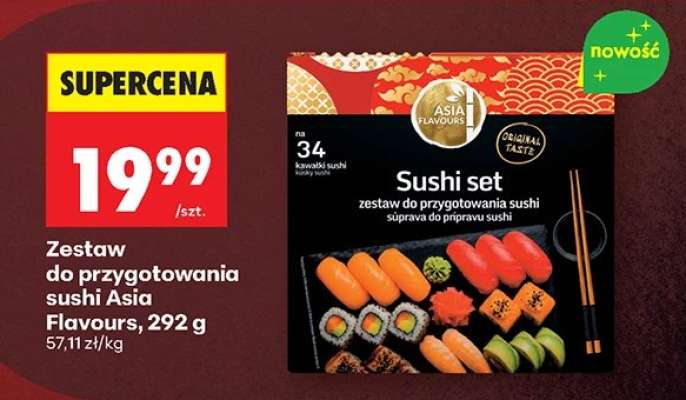 Zestaw do przygotowania sushi Asia Flavours, 292 g