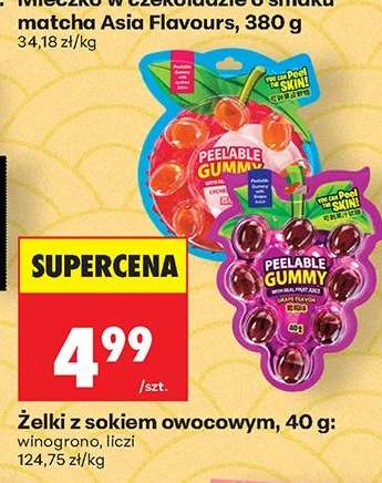 Żelki z sokiem owocowym, 40 g