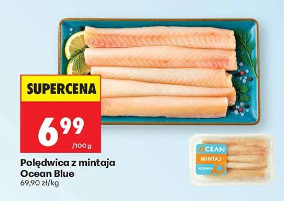 Polędwica z mintaja Ocean Blue