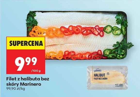 Filet z halibuta bez skóry Marinero