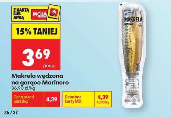 Makrela wędzona na gorąco Marinero