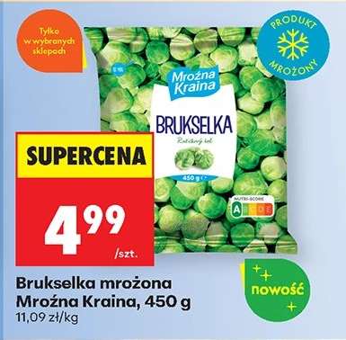 Brukselka mrożona Mroźna Kraina, 450 g