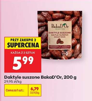 Daktyle suszone BakaD’Or, 200 g