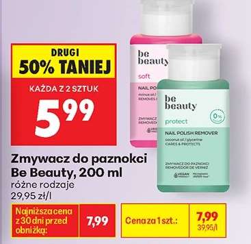 Zmywacz do paznokci Be Beauty, 200 ml