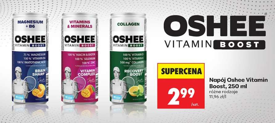 Napój Oshee Vitamin Boost, 250 ml