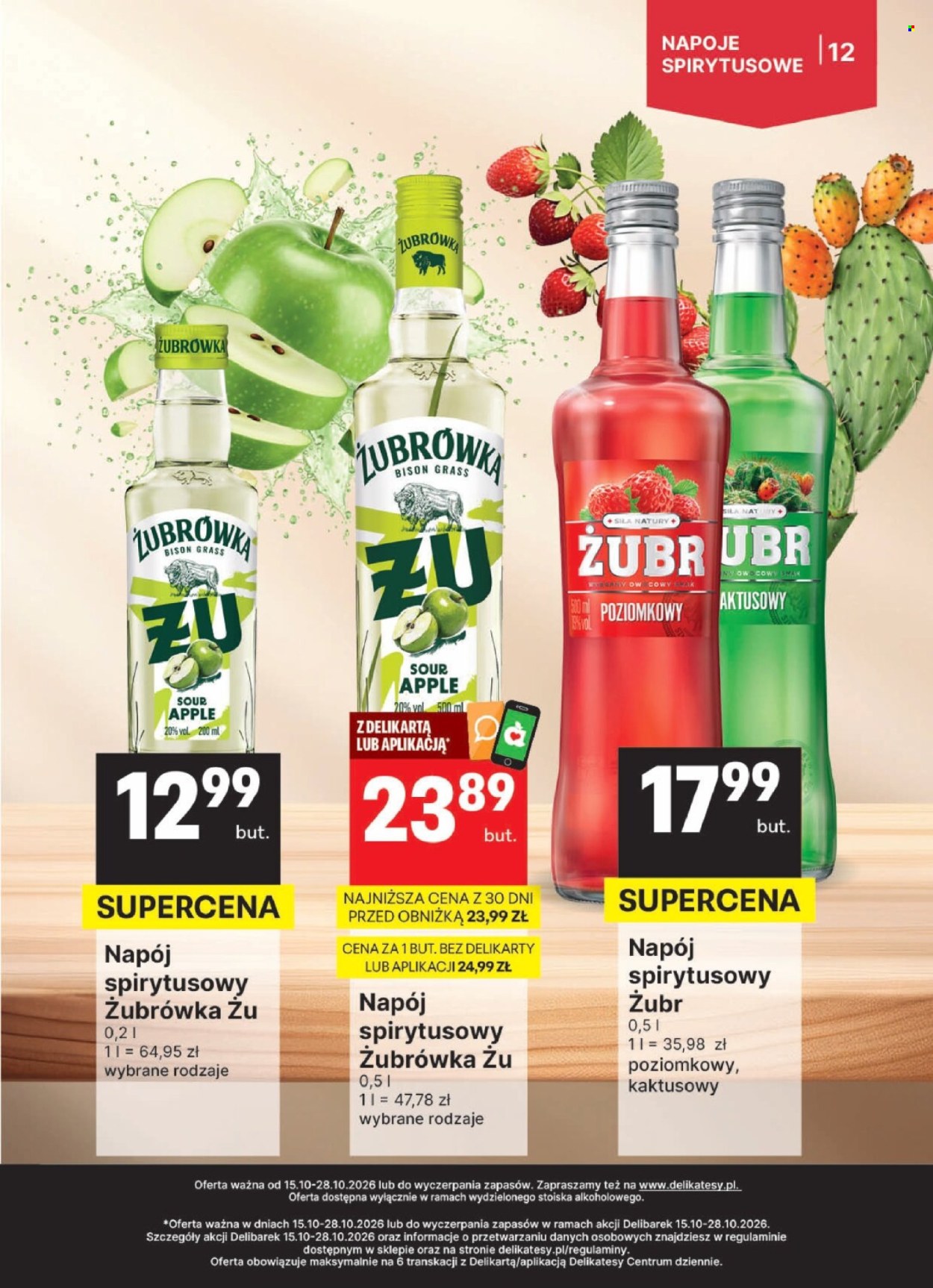 Gazetka Delikatesy Centrum - 15.10.2026. - 28.10.2026.. Strona 12