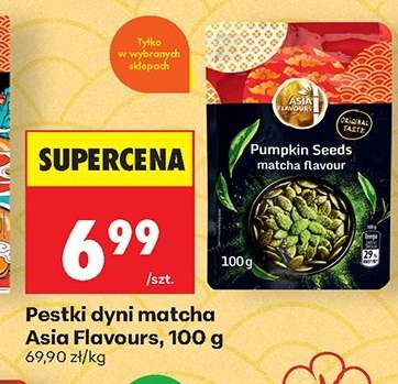 Pestki dyni matcha Asia Flavours, 100 g