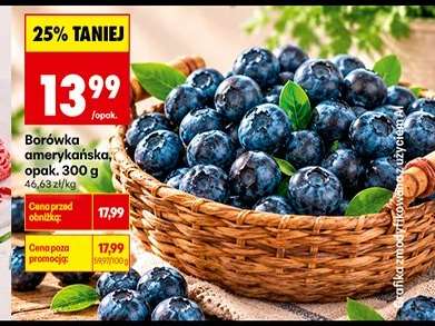 Borówka amerykańska opak 300 g